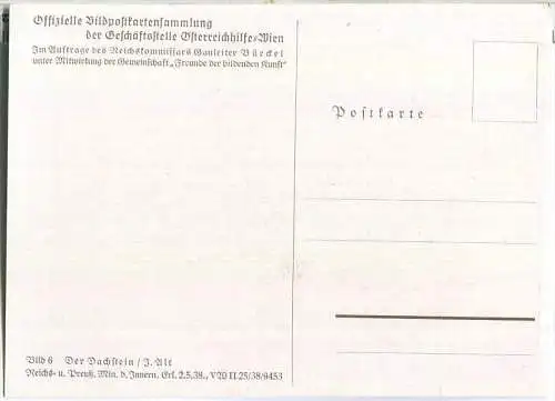 Österreichhilfe Wien - Bild 6 - Der Dachstein - J. Alt - im Auftrag des Reichskommissars Gauleiter Bürckel