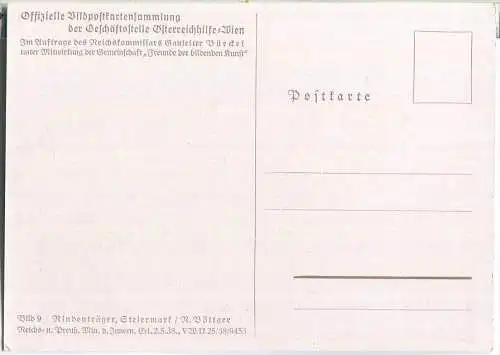 Österreichhilfe Wien - Bild 9 - Rindenträger Steiermark - R. Böttger - im Auftrag des Reichskommissars Gauleiter Bürckel