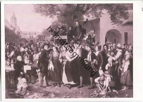 Österreichhilfe Wien - Bild 12 - Österreichische Bauernhochzeit - F. G. Waldmüller