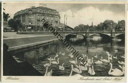 Potsdam - Havelpartie - Palast-Hotel - Verlag Robert Hügel Berlin