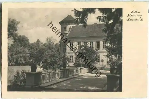 Rheinsberg - Schloss - Billardbrücke - Foto-Ansichtskarte - Verlag Rudolf Lambeck Berlin