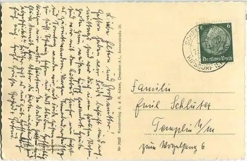 Schellerhau - Foto-Ansichtskarte - Verlag A. & R. Adam Dresden