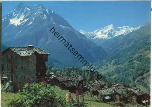 La Sage - Val d'Herens - Ansichtskarte Großformat