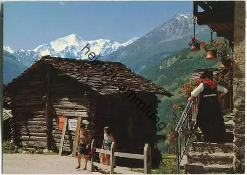 Villa - La Sage - Val d'Herens - Ansichtskarte Großformat
