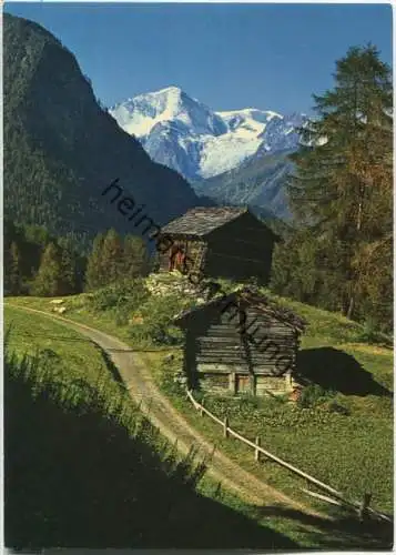 Pigne d'Arolla - Val d'Herens - Ansichtskarte Großformat