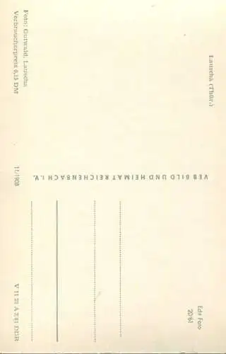 Lauscha - Foto-AK 60er Jahre - Verlag VEB Bild und Heimat Reichenbach