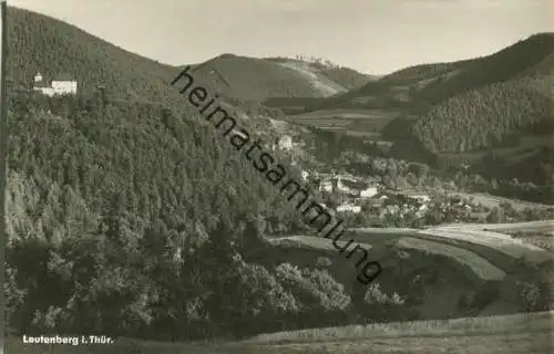 Leutenberg -  Foto-AK 60er Jahre - Verlag Photo-König Lobenstein