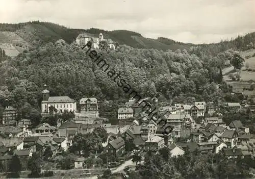 Leutenberg - Blick von der Gustav-Fehler-Höhe - Foto AK-Grossformat 60er Jahre - Verlag Gebr. Garloff KG Magdeburg