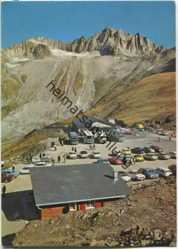 Nufenenpass - Bus - Liniencars - Ansichtskarte Großformat