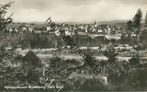 Masserberg - Foto-AK 60er Jahre - Verlag Richard Zieschank Rudolfstadt