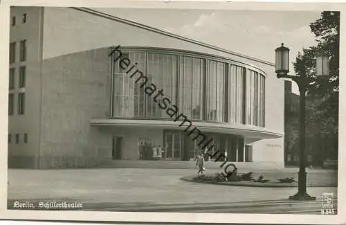 Berlin - Charlottenburg - Schillertheater - Foto-AK - Verlag Klinke & Co. Berlin gel. 1951