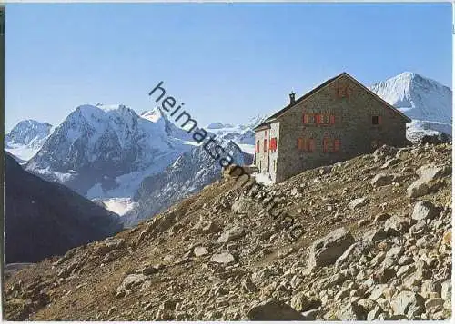 La cabane des Aiguilles Rouges - Ansichtskarte Großformat