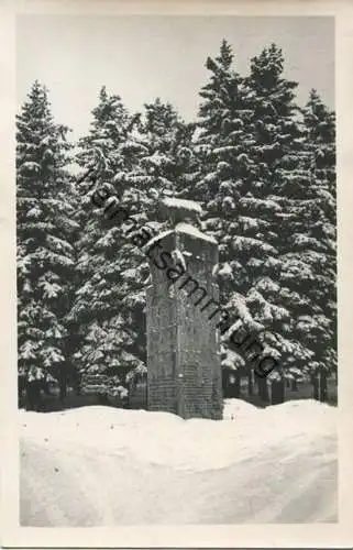 Frauenwald - Monument - Foto-AK - Verlag Photo-Dörr Schleusingen