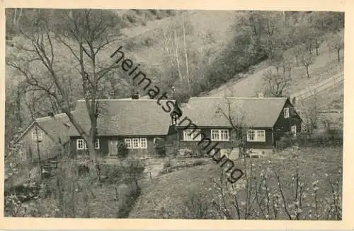Katzhütte - Partie am Rosenberg - Verlag Konsumgenossenschaft Oberweissbach 60er Jahre
