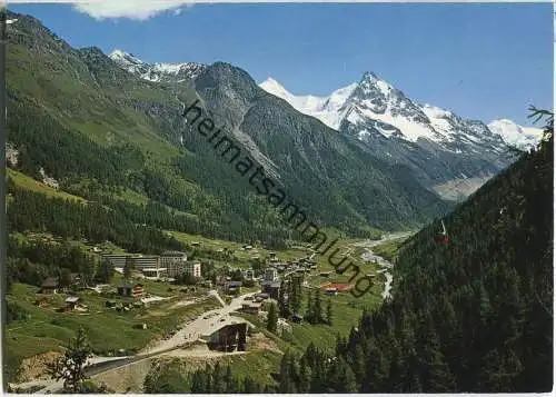 Zinal - Zinalrothorn - Ansichtskarte Großformat