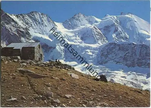 Cabane d'Ar Pitetta - Zinalrothorn - Ansichtskarte Großformat