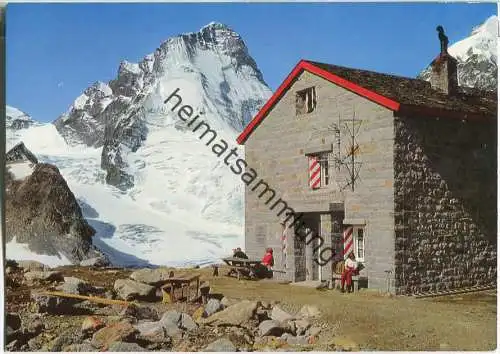 Cabane du Mountet - Dent Blanche - Ansichtskarte Großformat