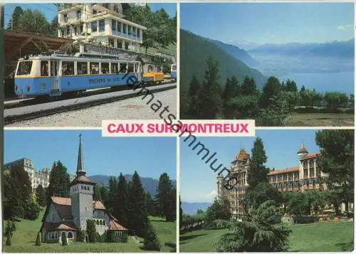 Geneve - Caux du Montreux - Ansichtskarte Großformat