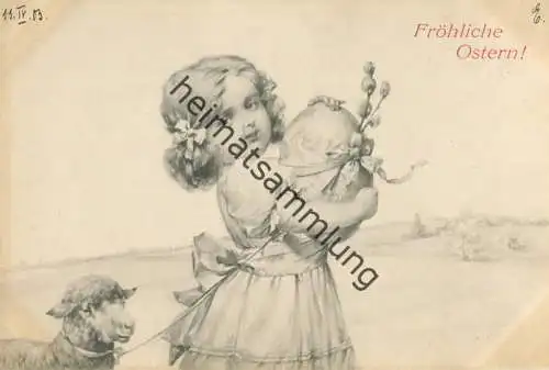 Fröhliche Ostern - M.M. Vienne Nr. 136 - beschrieben 1903