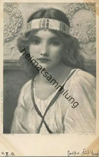 H. Ryland - junge Frau - Series 6002 - beschrieben 1903