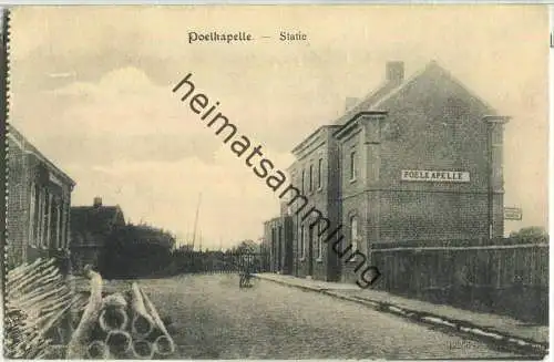 Langemark-Poelkapelle - Bahnhof