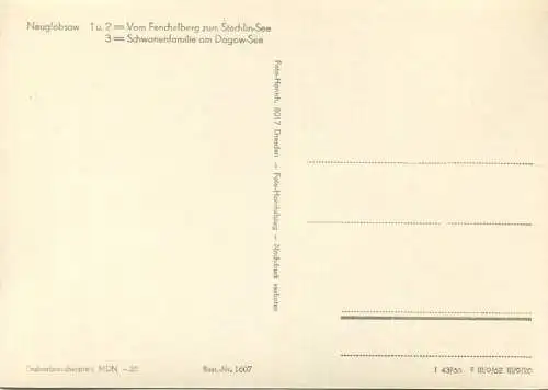 Neuglobsow - Foto-AK Grossformat 60er Jahre - Verlag Foto-Hanich Dresden