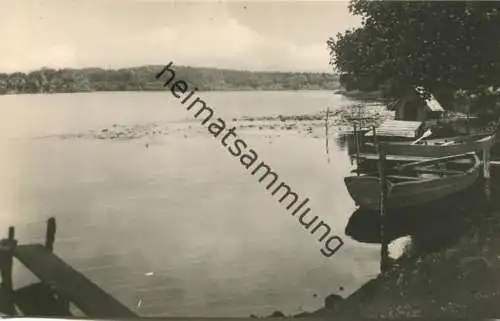 Neuglobsow - Am Dagow-See - Foto-AK 60er Jahre - VEB Bild und Heimat Reichenbach