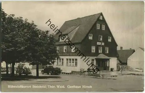 Steinheid - Gasthaus Hirsch - Verlag Erhard Neubert Karl-Marx-Stadt