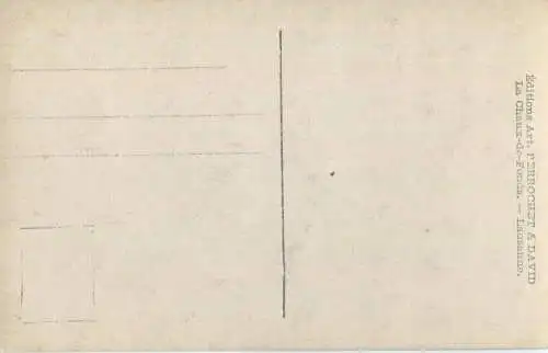 Chamonix - Mer de glace et les Grandes Jorasses - Edition Perrochet & David La-Chaux-de-Fonds