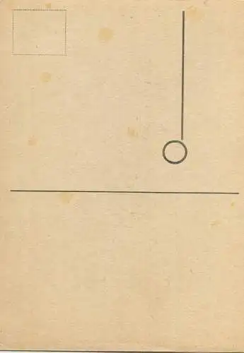 Mädchen - AK Großformat 1947  - Künstlerkarte signiert Ilse Peuker