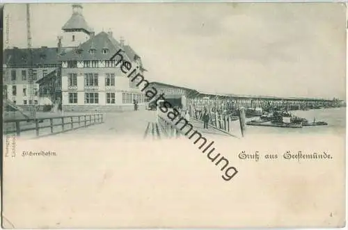 Geestemünde - Fischereihafen - Verlag Sander & Sohn Geestemünde