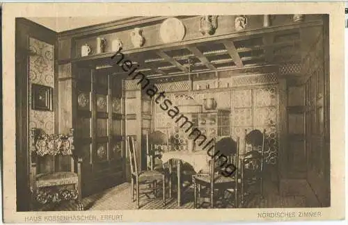 Erfurt - Haus Kossenhaschen - Nordisches Zimmer - Selbstverlag Haus Kossenhaschen Erfurt - Feldpost