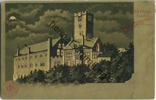 Eisenach - Gruss von der Wartburg - Verlag G. Blümlein & Co. Frankfurt a./M.