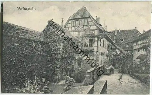 Eisenach - Wartburghof 1 - Verlag L. Helft & Co. Eisenach