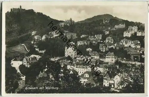 Eisenach - Foto-Ansichtskarte - Verlag Conrad Jacobi Leipzig