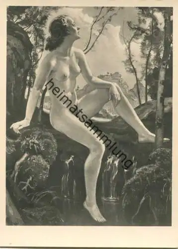 HDK408 - Najade an der Quelle - Ernst Liebermann - Verlag Photo-Hoffmann München