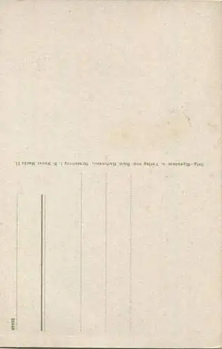 Grenzgebiet bei Saales - Verlag Emil Hartmann Strassburg