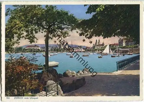 Zürich - Utoquai - Verlag Wilhelm Pleyer Zürich