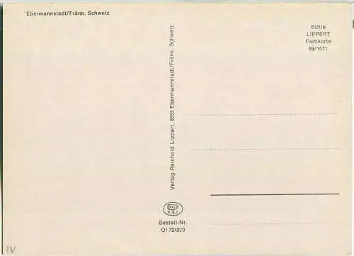 Ebermannstadt - Ansichtskarte Großformat - Verlag Reinhold Lippert Ebermannstadt