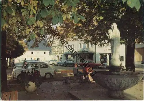 Ebermannstadt - Marktplatz mit Marienbrunnen - Ansichtskarte Großformat - Verlag Foto-Heinz Ebermannstadt