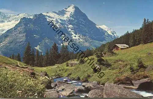 Grindelwald - Firstgebiet mit Eiger - Verlag H. Steinhauer Interlaken