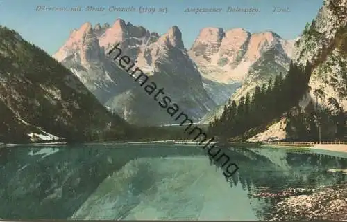 Dürrensee ca. 1910 - Verlag John F. Amonn Bozen