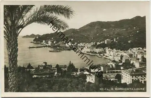 Santa Margherita Ligure - vera fotografia - Edizioni Brunner & C. Como gel. 1938