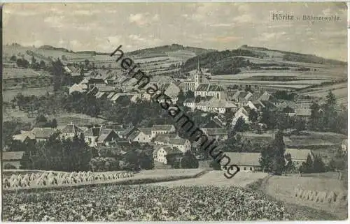 Höritz - Panorama - Verlag J. Seidel Krummau 1920