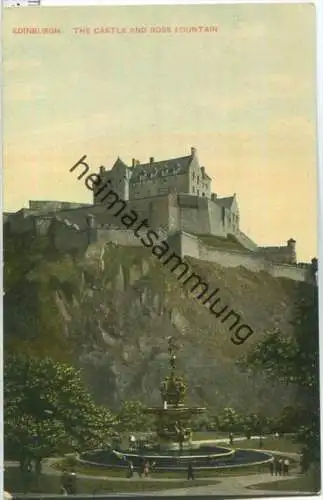 Edinburgh - Castle - Ross Fountain