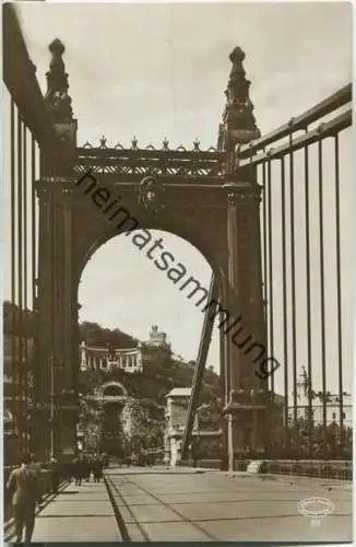 Budapest - St. Gerhardus-Monument von der Elisabeth-Brücke - Foto-Ansichtskarte