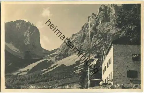 Gaudeamushütte - Kaisergebirge - Foto-Ansichtskarte