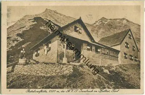Bettelwurfhütte - Alpenvereinshütte des Österreichischen Alpenvereins