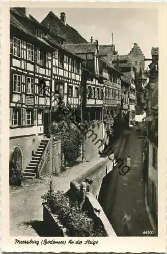 Meersburg - An der Steige - Foto-AK - Verlag Erwin Burda Freiburg