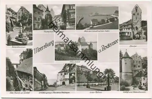 Meersburg - Foto-AK - Verlag Schöning & Co. Lübeck